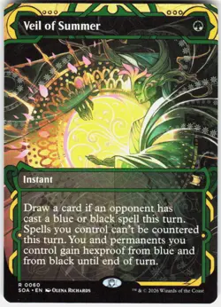 Veil of Summer 60 Secrets of Strixhaven: Mystical Archive Magic the Gathering - Image 1