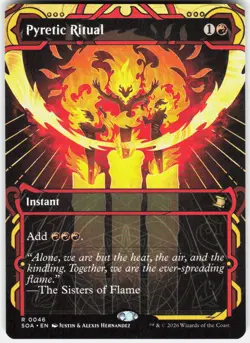 Pyretic Ritual 46 Secrets of Strixhaven: Mystical Archive Magic the Gathering - Image 1