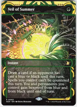 Veil of Summer 60 Secrets of Strixhaven: Mystical Archive Magic the Gathering - Image 1