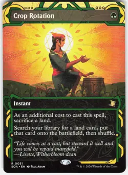 Crop Rotation 51 Secrets of Strixhaven: Mystical Archive Magic the Gathering - Image 1