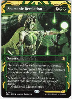 Shamanic Revelation 57 Secrets of Strixhaven Magic the Gathering - Image 1