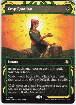 Crop Rotation 51 Secrets of Strixhaven: Mystical Archive Magic the Gathering - Image 1