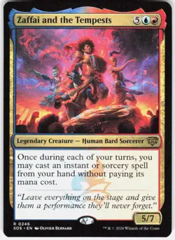 Zaffai and the Tempests 246 Secrets of Strixhaven Magic the Gathering - Image 1