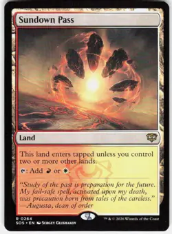 Sundown Pass 264 Secrets of Strixhaven Magic the Gathering - Image 1