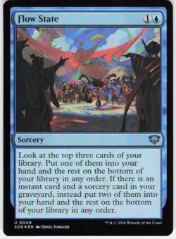 Flow State Foil 49 Secrets of Strixhaven Magic the Gathering - Image 1