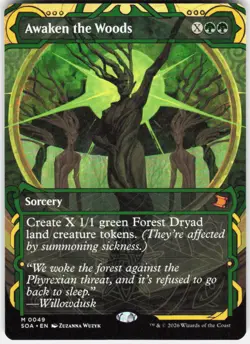 Awaken the Woods 49 Secrets of Strixhaven: Mystical Archive Magic the Gathering - Image 1