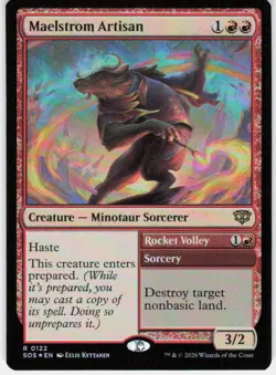Maelstrom Artisan Foil 122 Secrets of Strixhaven Magic the Gathering - Image 1