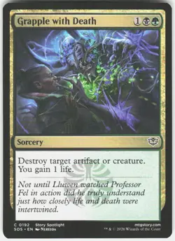 Grapple with Death 192 Secrets of Strixhaven Magic the Gathering - Image 1