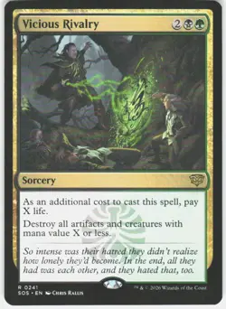 Vicious Rivalry 241 Secrets of Strixhaven Magic the Gathering - Image 1