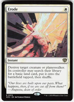 Erode 15 Secrets of Strixhaven Magic the Gathering - Image 1
