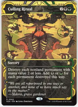 Culling Ritual 62 Secrets of Strixhaven: Mystical Archive Magic the Gathering - Image 1