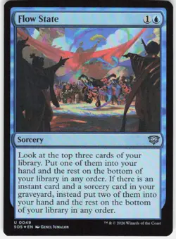 Flow State Foil 49 Secrets of Strixhaven Magic the Gathering - Image 1