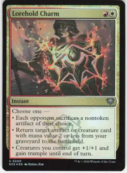 Lorehold Charm Foil 200 Secrets of Strixhaven Magic the Gathering - Image 1
