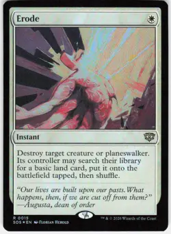 Erode Foil 15 Secrets of Strixhaven Magic the Gathering - Image 1
