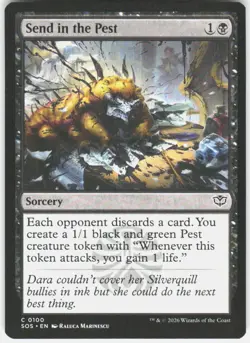 Send in the Pest 100 Secrets of Strixhaven Magic the Gathering - Image 1