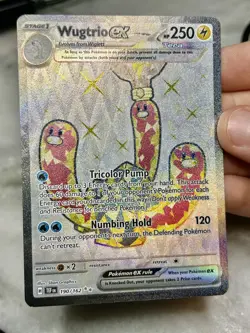 Pokemon Wugtrio ex 190/162 Ultra Rare Temporal Forces SIR - Image 1