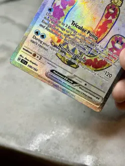 Pokemon Wugtrio ex 190/162 Ultra Rare Temporal Forces SIR - Image 2