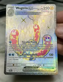 Pokemon Wugtrio ex 190/162 Ultra Rare Temporal Forces SIR - Image 4