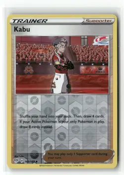 Kabu 163/189 Uncommon Darkness Ablaze Pokemon Reverse Holo Near Mint - Image 1