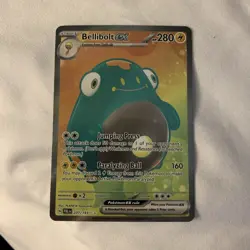 Pokemon TCG Bellibolt EX Full Art Ultra Rare Holo Card 237/193 Paldea Evolved - Image 1