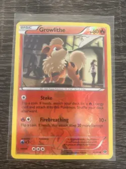 Growlithe 10/99 Next Destinies Reverse Holo Pokemon TCG NM/VLP - Image 1