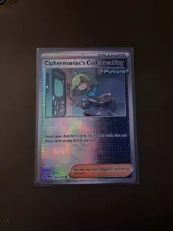 Pokemon Ciphermaniac's Codebreaking 104/131 Prismatic Evolutions Pokeball NM+ - Image 1