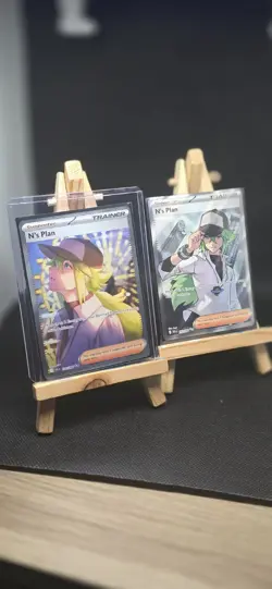 Pokemon N's Plan 170/086 & 063/086 Sv: Black Bolt Holo - Image 1