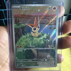The Pokemon Company Pokemon TCG Victini 208 SV Promo Holo 80 HP - Image 1