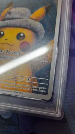 Pokemon tcg 2023 Pikachu with Grey Felt Hat SVP 085 Van Gogh Promo PSA 9 MINT - Image 4