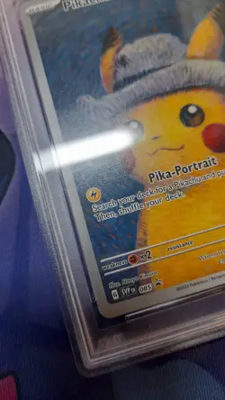 Pokemon tcg 2023 Pikachu with Grey Felt Hat SVP 085 Van Gogh Promo PSA 9 MINT - Image 5