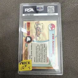 NEW PSA 10 Arcanine 59 TOPPS 1999 TV Animation 2nd Print Vintage Pokemon NM - Image 2