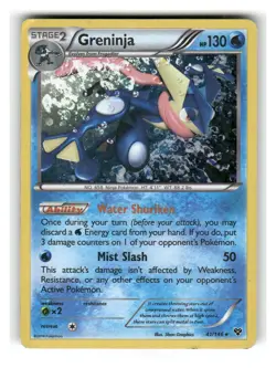 Greninja 41/146 Holo Rare XY Pokemon Holo Moderately Played - Image 1