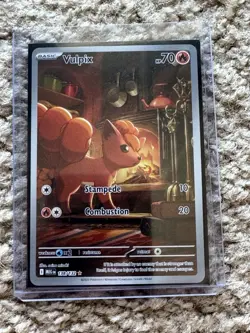 VULPIX 🔥 ILLUSTRATION RARE 🔥Mega Evolution 138/132 Pokemon TCG - Image 3