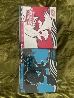 Pokemon TCG Black Bolt White Flare Elite Trainer Box Set of 2 (Sealed) - Image 1