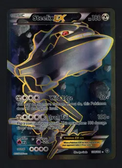 Steelix EX 108/114 XY - Steam Siege Holofoil Full Art Ultra Rare Pokemon TCG - Image 1