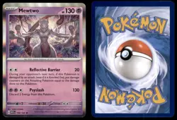 Mewtwo 150/165 Rare 151 Pokemon TCG NM - Image 3