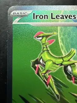 Pokemon Iron Leaves ex Special Illustration Temporal Forces 203/162 (NM) - Image 2