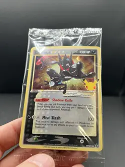 Pokemon Greninja Gold Star Promo Holo SWSH144 Celebrations SEALED NM - Image 4