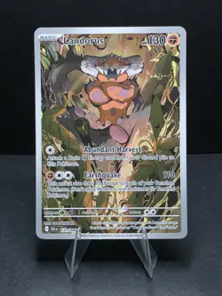 Pokemon TCG Landorus 131/086 – SV: Black Bolt – Holo – Near Mint - Image 1