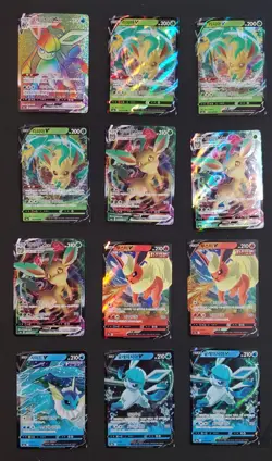 pokemon korean eevee heroes 21 Card Lot Set All Near Mint RAINBOW GLACION HIT - Image 1