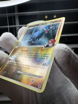 2009 Rampardos GL 11/111 Reverse Holo LP Rising Rivals SP Pokemon - Image 2