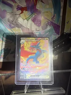 Pokemon TCG Salamence EX Full Art Card Journey Together 187/159 - Image 1