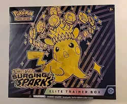 Pokemon TCG Surging Sparks Sealed ETB - Image 1
