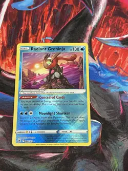The Pokemon Company Radiant Greninja Swsh10 Astral Radiance 046/189 Radiant Rar… - Image 1
