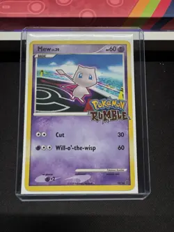 Mew Pokemon Rumble 2009 Promo Card 10/16 - Image 1