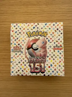 Pokemon 151 Japanese Booster Box Factory Sealed US seller With Shrink READ - Image 1