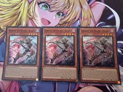 Yugioh 3x DoomZ VII Seven - Elara DOOD-EN010 Doom of Dimensions Super 1st Ed NM - Image 1