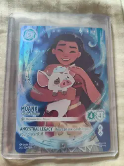 Disney Lorcana Winterspell Moana Iconic 242/204 - Image 1