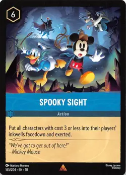 Spooky Sight 165/204 Whispers in the Well Disney Lorcana - Image 1