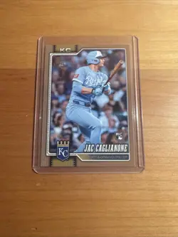 2026 Topps Series 1 Jac Caglianone Gold Parallel #138 SP /2026 Rookie Card RC - Image 1